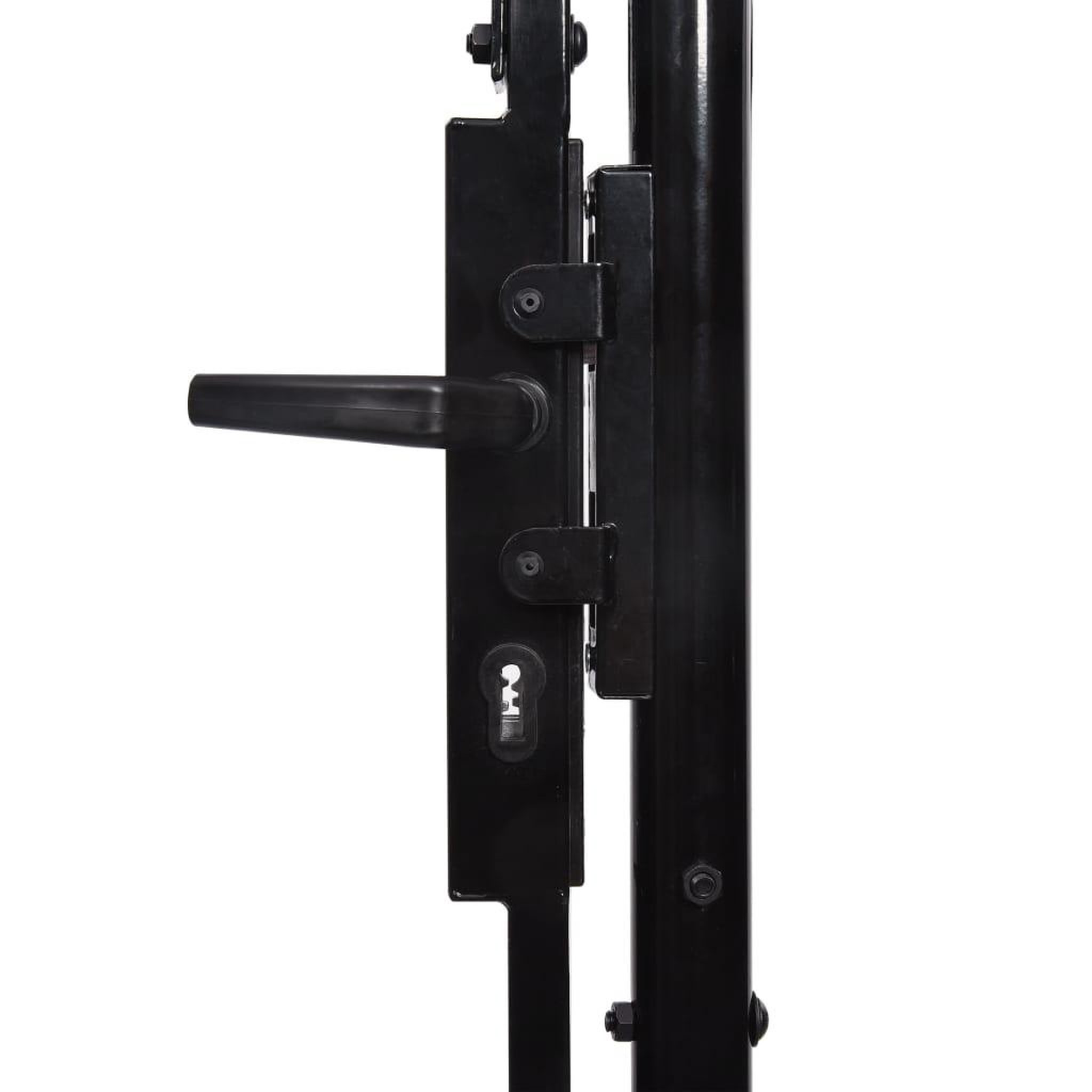 Voir la diapositive 4 : VIDAXL Double portail avec haut sous forme de lance 400 x 175 cm
