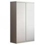 Voir la diapositive 4 : Paris Prix Pack - Lit Enfant, Chevet & Armoire  Lara  90x200cm Blanc