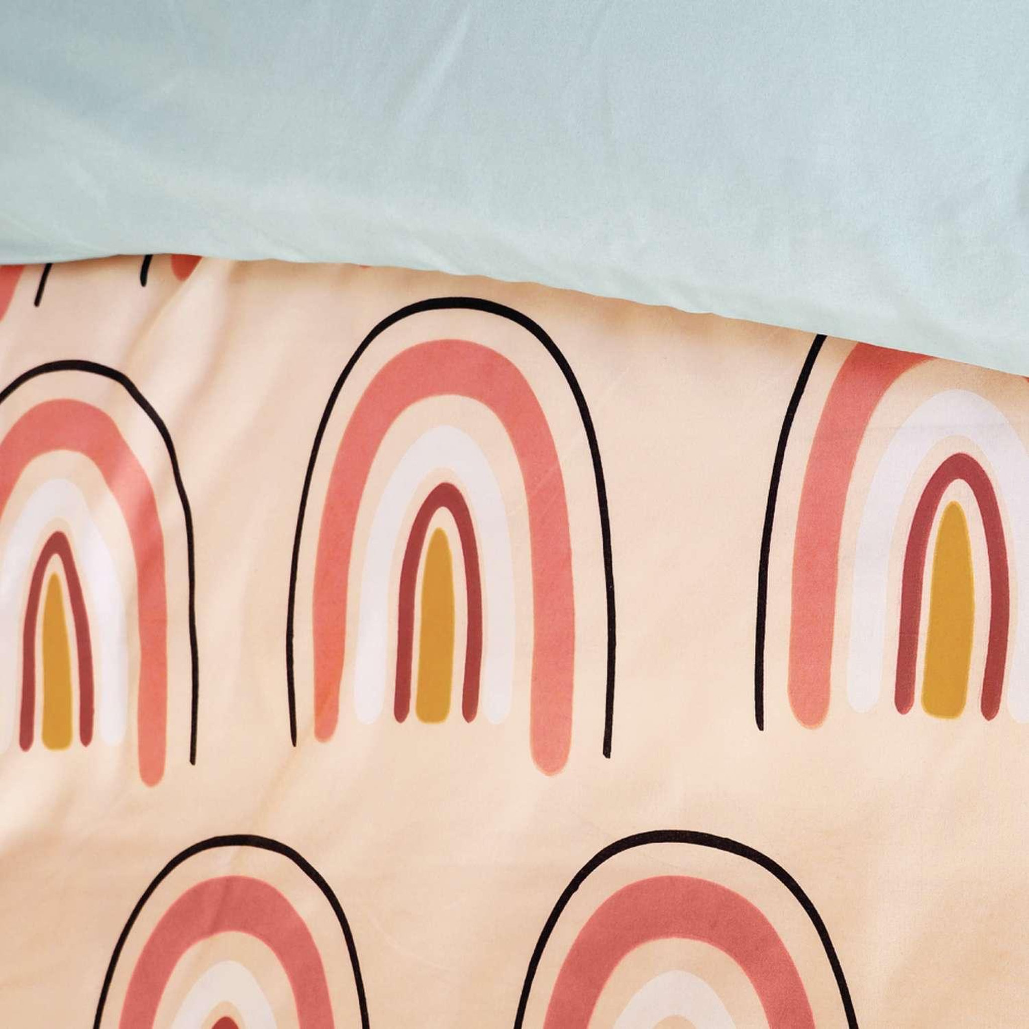 Voir la diapositive 4 : COTE DECO Parure de lit enfant Licorne - 100% polyester 72g/m² - 140 x 200 cm