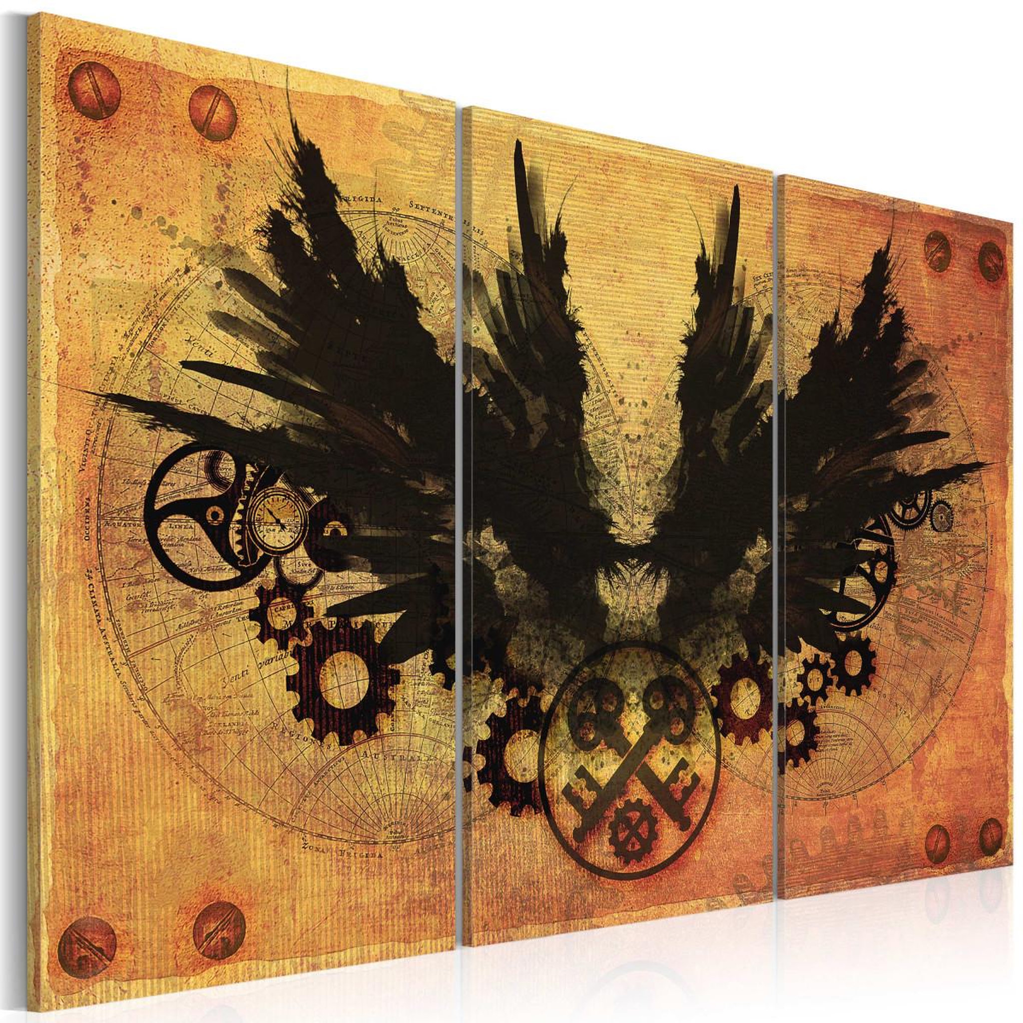 Voir la diapositive 1 : Paris Prix Tableau Imprimé  Ailes Mécaniques