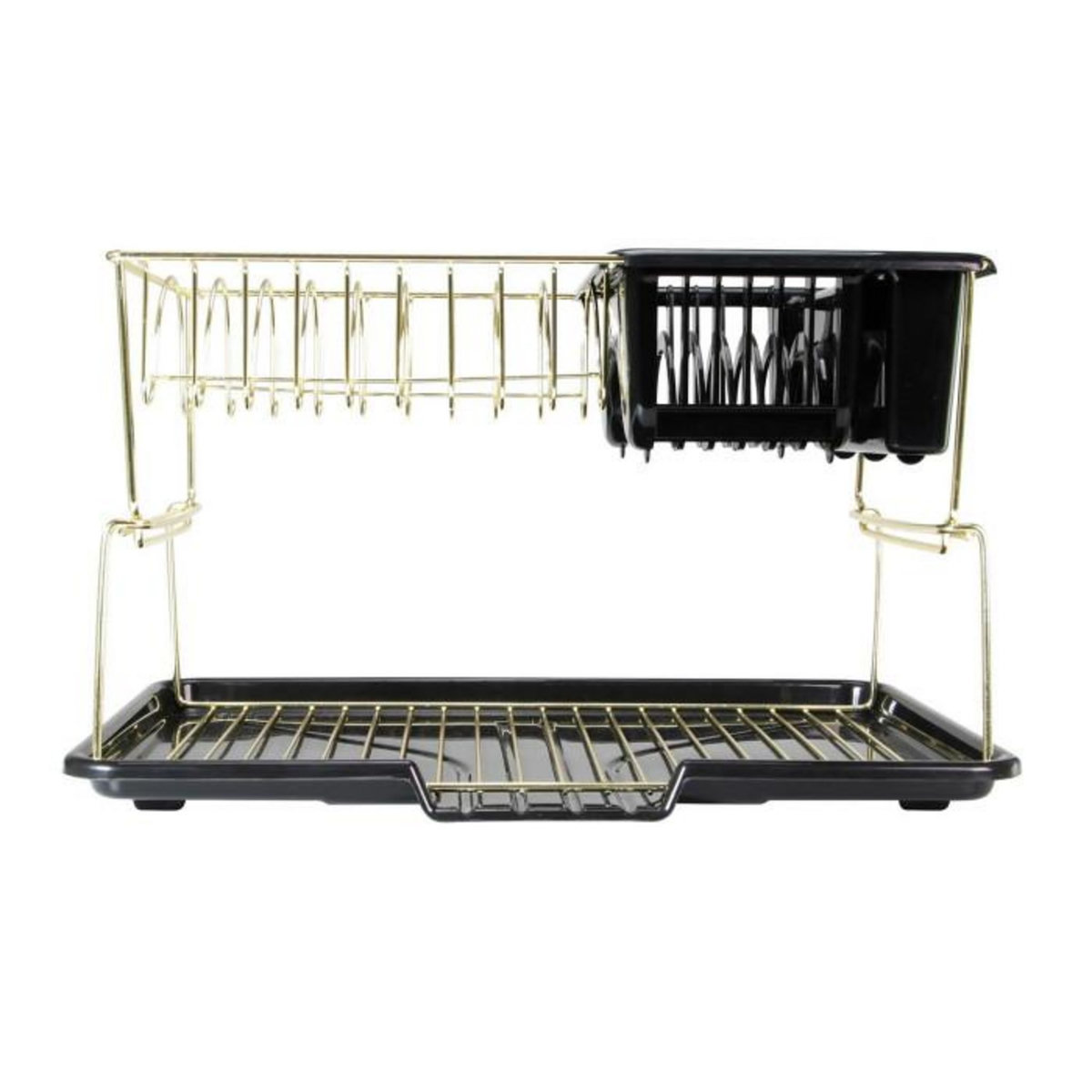 Paris Prix Égouttoir à Vaisselle 2 Niveaux  Cook  45cm Noir