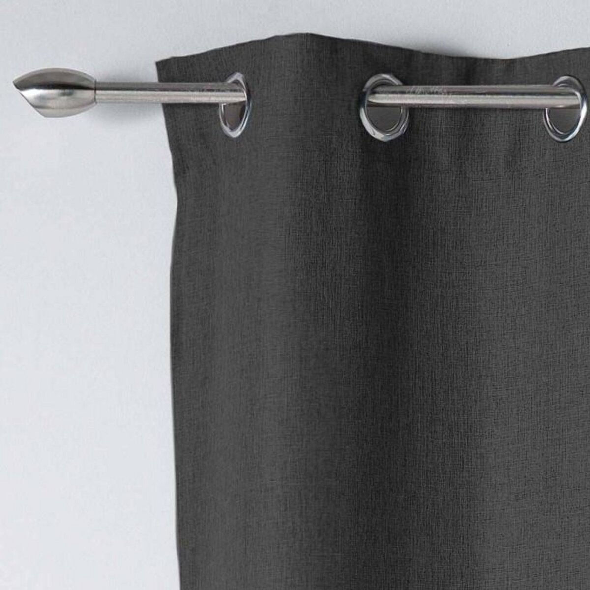 Paris Prix Rideau à Œillets  Newton  140x260cm Charbon