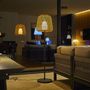 Voir la diapositive 2 : Lumisky Lampadaire ext filaire BOHEME Bois Poly rotin H150CM
