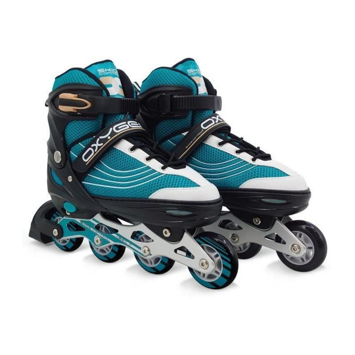 STAMP Roller en Ligne ajustable semi soft In-line - taille 42-45 - SKIDS CONTROL OXYGEN - OX794303