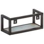 Voir la diapositive 4 : VIDAXL Etageres murales 2 pcs 40 cm Bois de recuperation massif