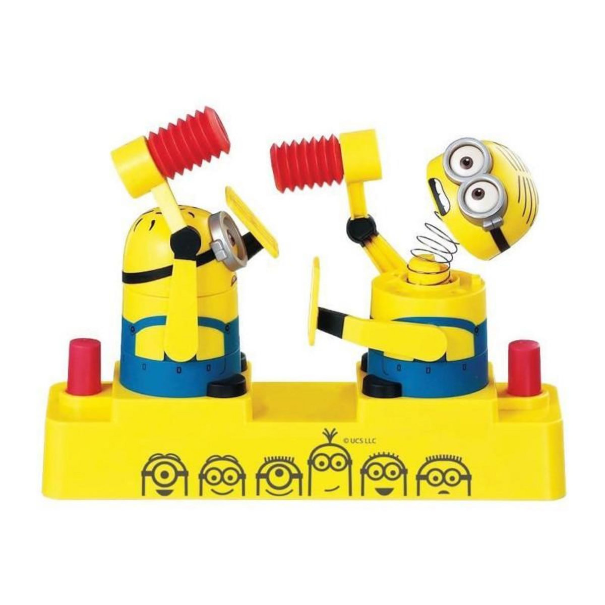 EPOCH Jeu d'Adresse - EPOCH GAMES - Minions Hammer POP - Tape sur la Tete du Minion, Gagne le Point !