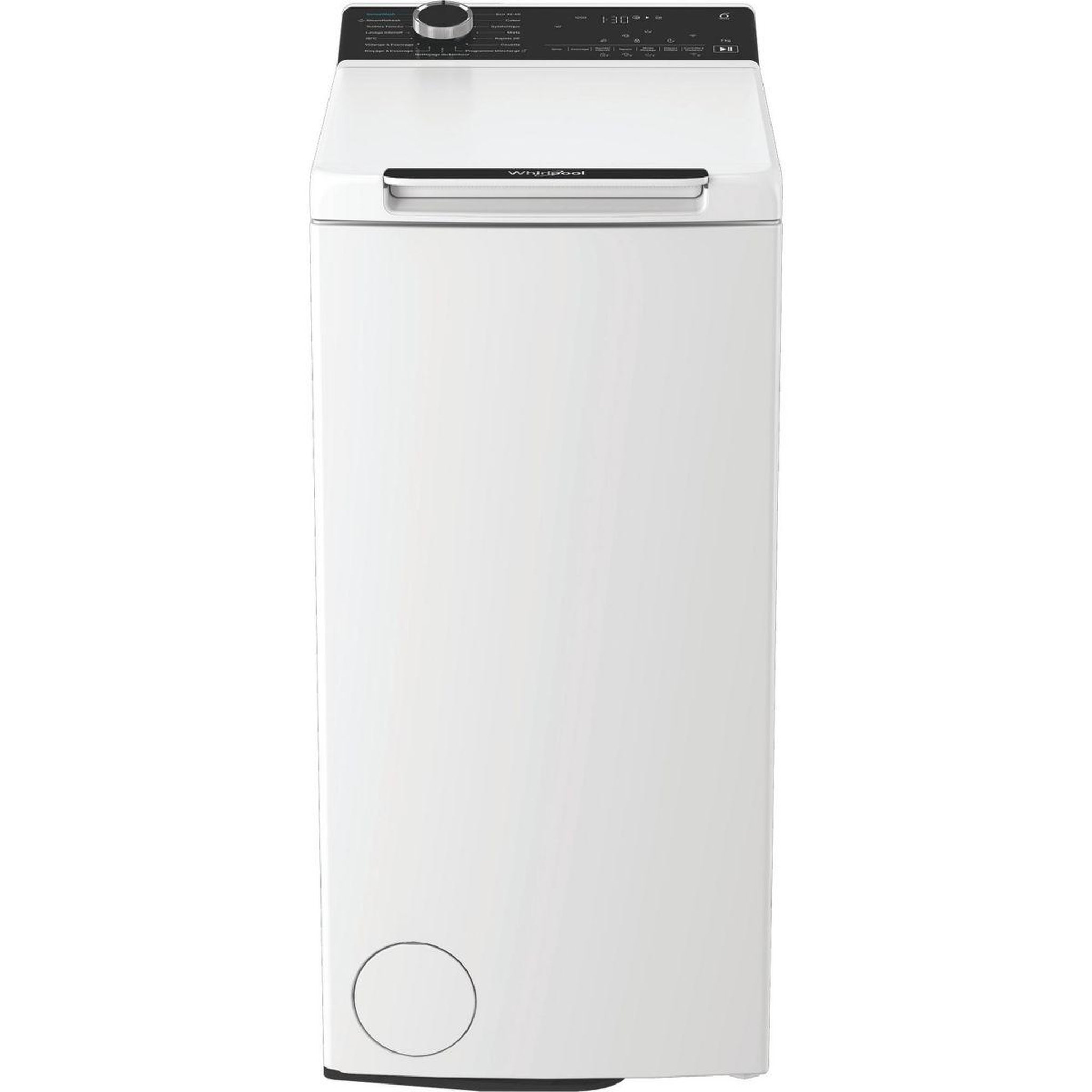 Voir la diapositive 2 : Whirlpool Lave linge top TWB721BCSENSEWASHFR - 7 kg - 1200 tr/min - Classe A - Moteur induction