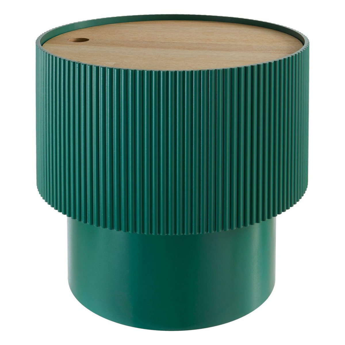 ATMOSPHERA Table basse coffre en bois modèle haut ENOLA - Vert