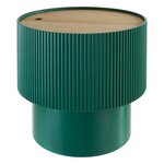 ATMOSPHERA Table basse coffre en bois modèle haut ENOLA - Vert