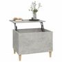 Voir la diapositive 5 : VIDAXL Table basse Gris beton 60x44,5x45 cm Bois d'ingenierie