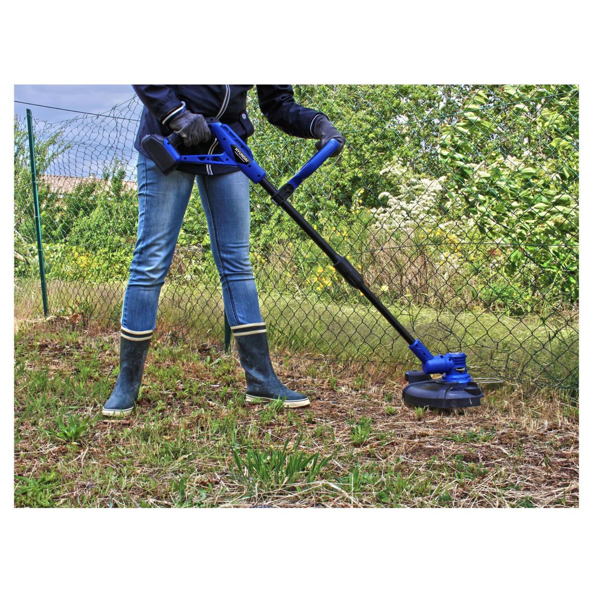 HYUNDAI Coupe-bordure sans fil 20 V 30 cm