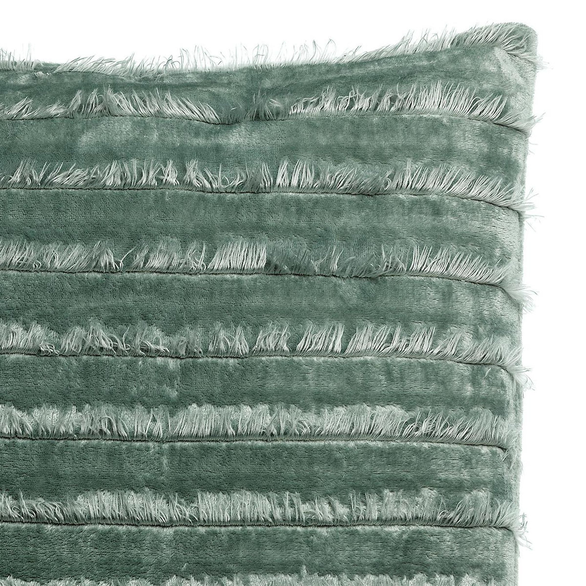 Les Ateliers du Linge Maxi coussin sillon 60x60cm 100% polyester caviar