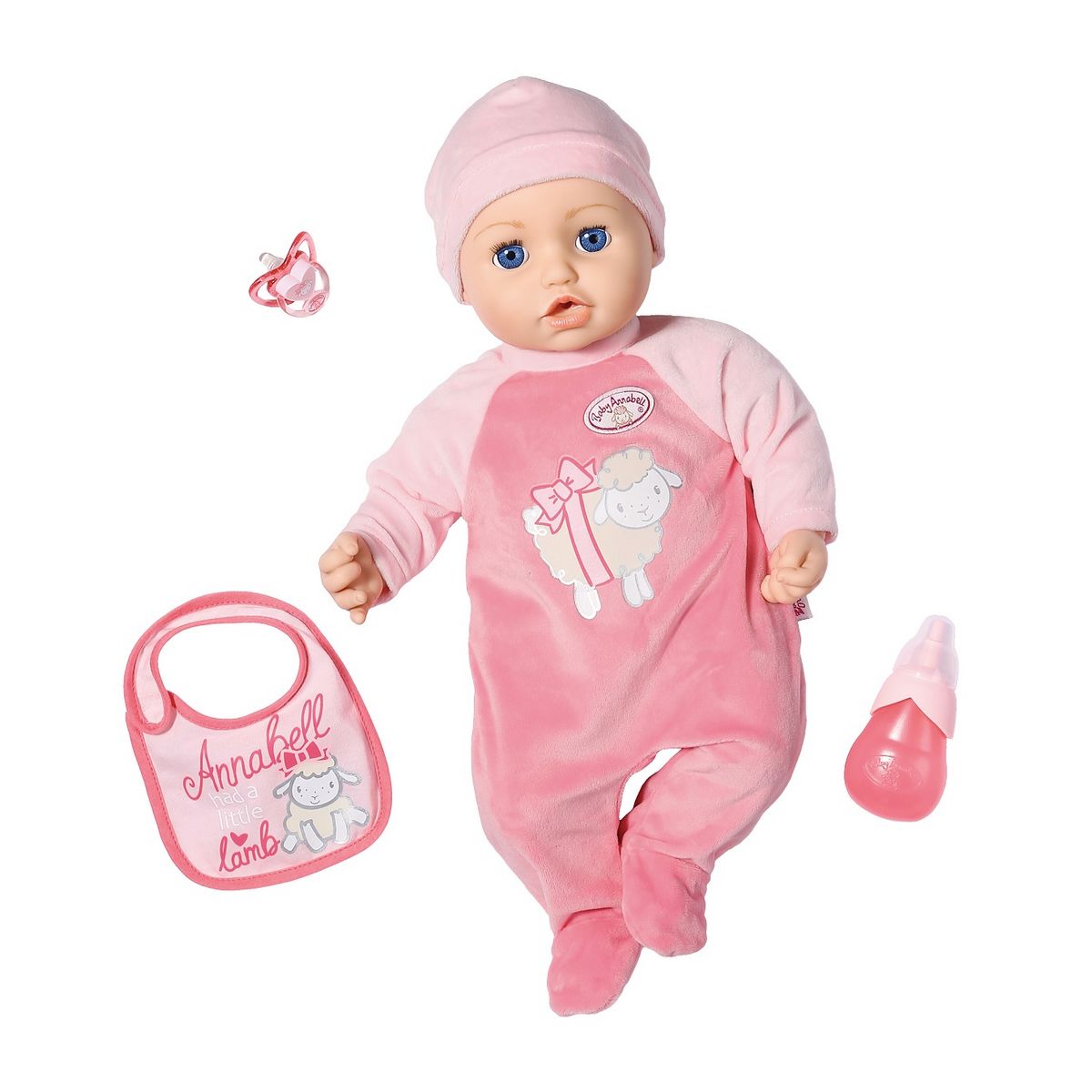 GIOCHI PREZIOSI Baby Annabell interactive 43 cm + 3 accessoires