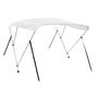 Voir la diapositive 4 : VIDAXL Auvent bimini a 3 arceaux Blanc 183x196x137 cm