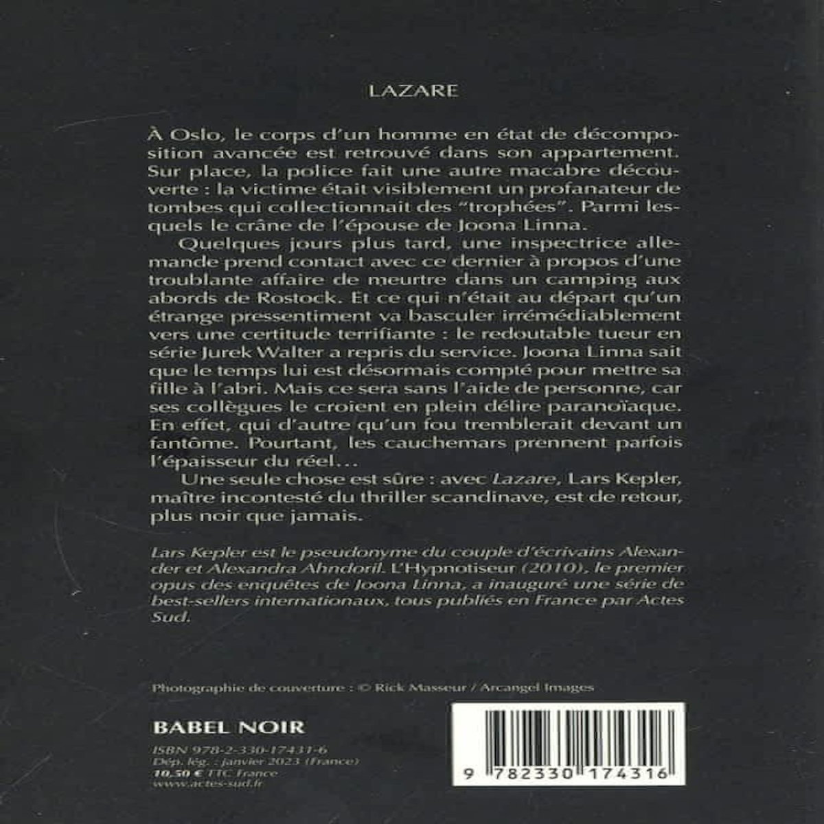 LAZARE, Kepler Lars