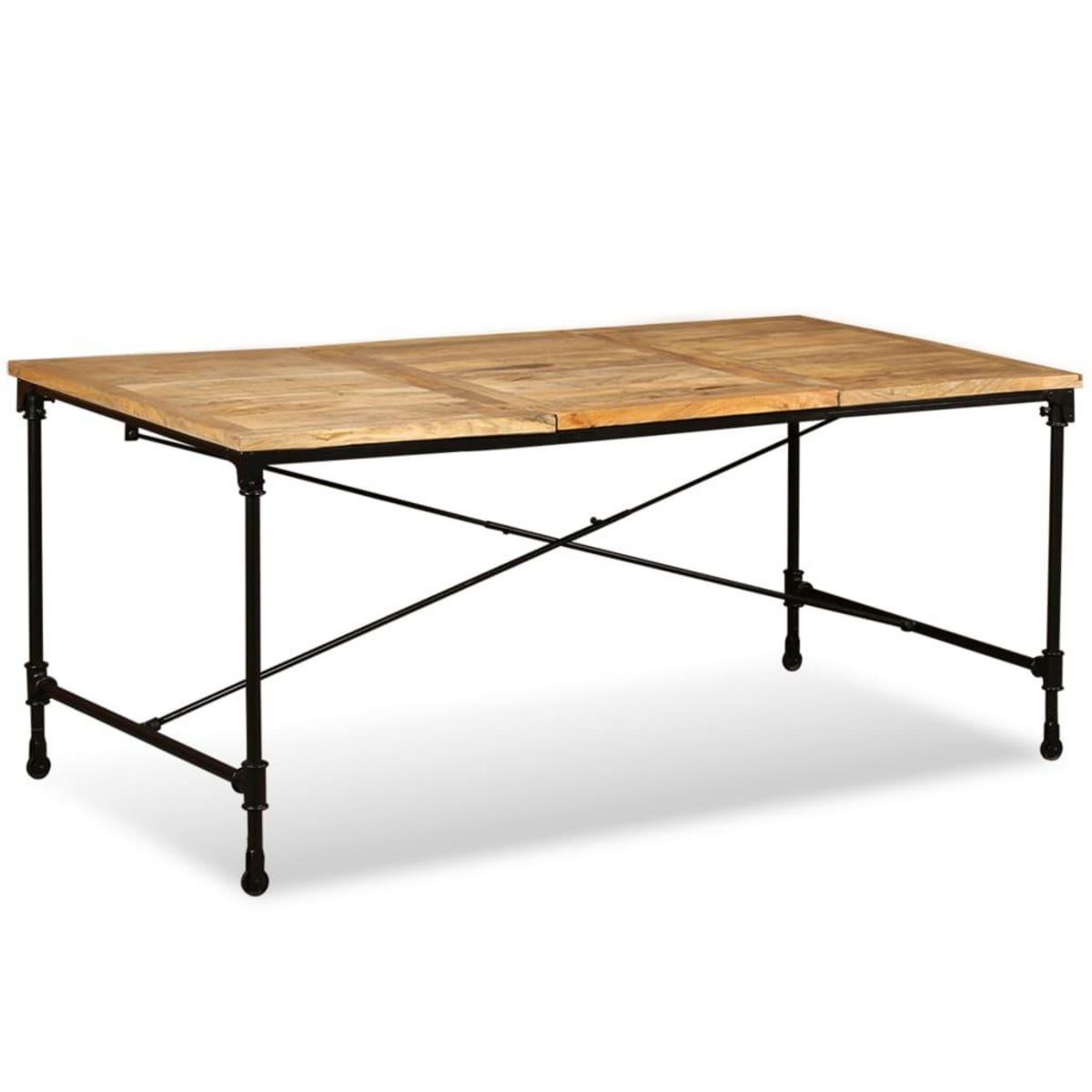 VIDAXL Table a manger Bois de manguier massif 180 cm
