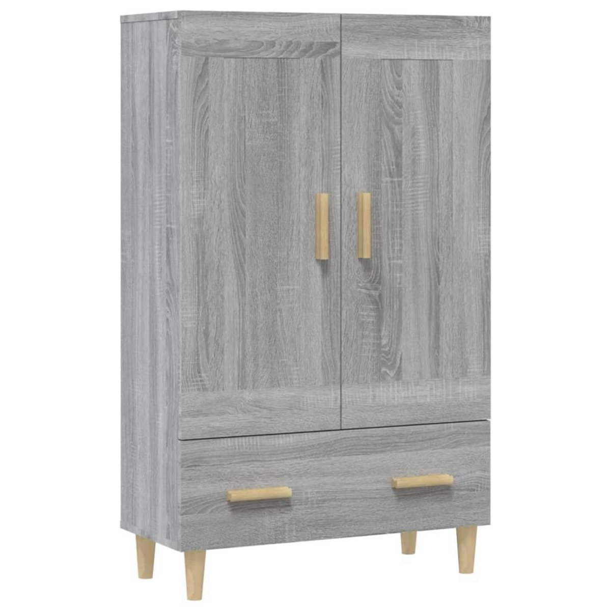 VIDAXL Buffet Sonoma gris 70x31x115 cm Bois d'ingenierie