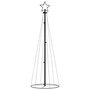Voir la diapositive 3 : VIDAXL Arbre de Noël cone 108 LED Bleues 70x180 cm