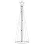 Voir la diapositive 3 : VIDAXL Arbre de Noël cone 108 LED Bleues 70x180 cm