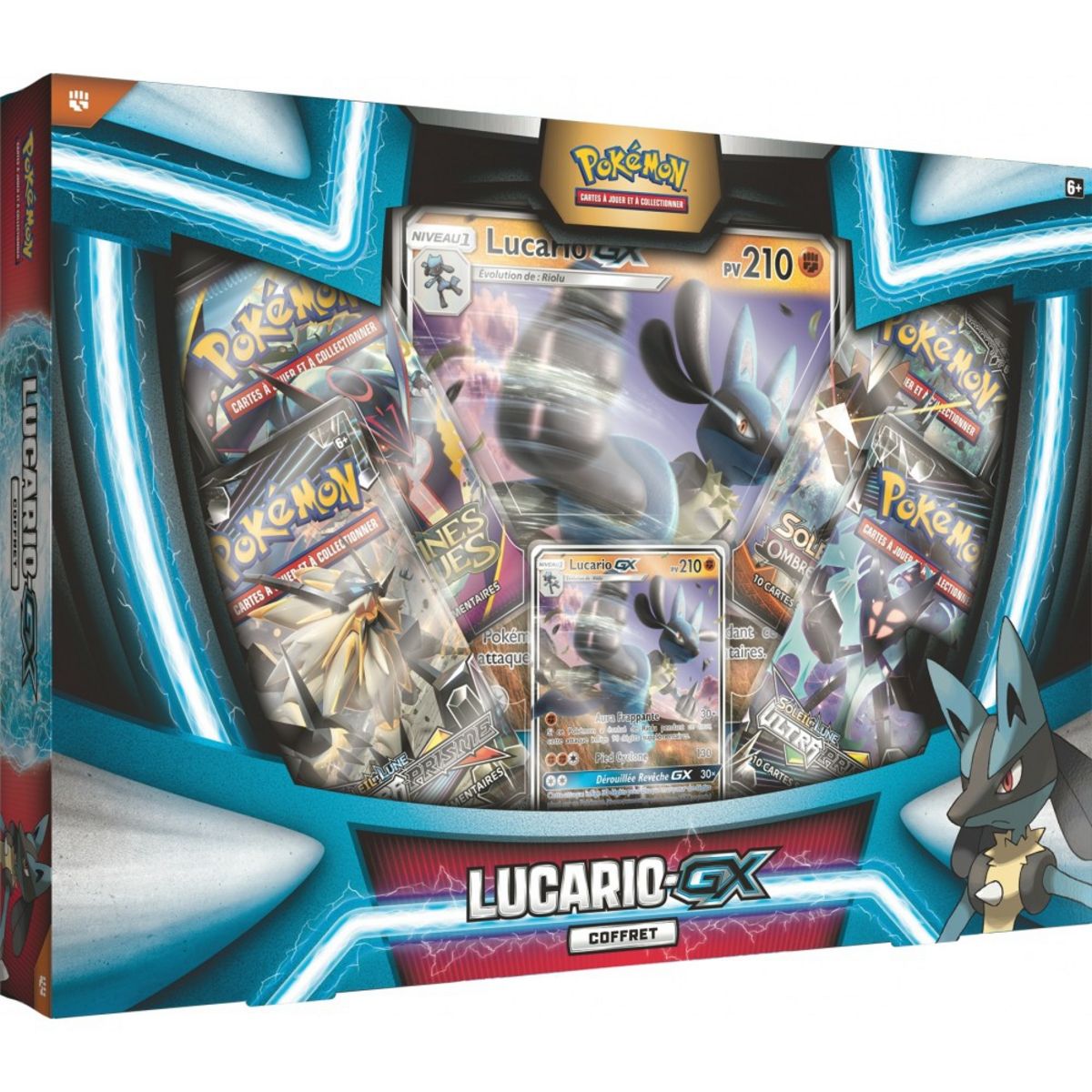 ASMODEE Coffret Pokémon Lucario GX