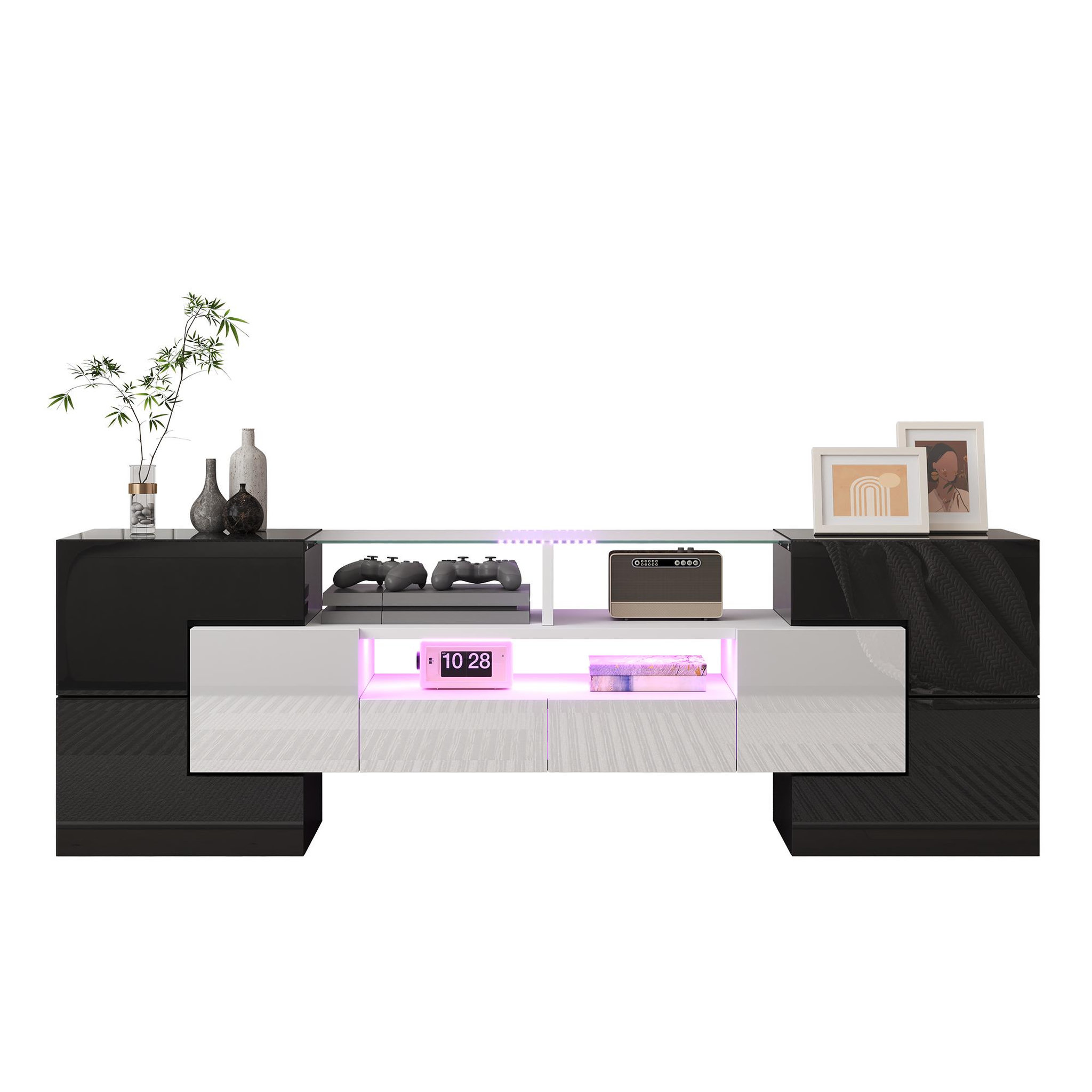 Voir la diapositive 1 : MERAX Meuble tv