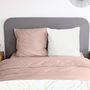 Voir la diapositive 2 : COTE DECO Housse de couette 260x240 + 2 taies Chaude et douillette rose