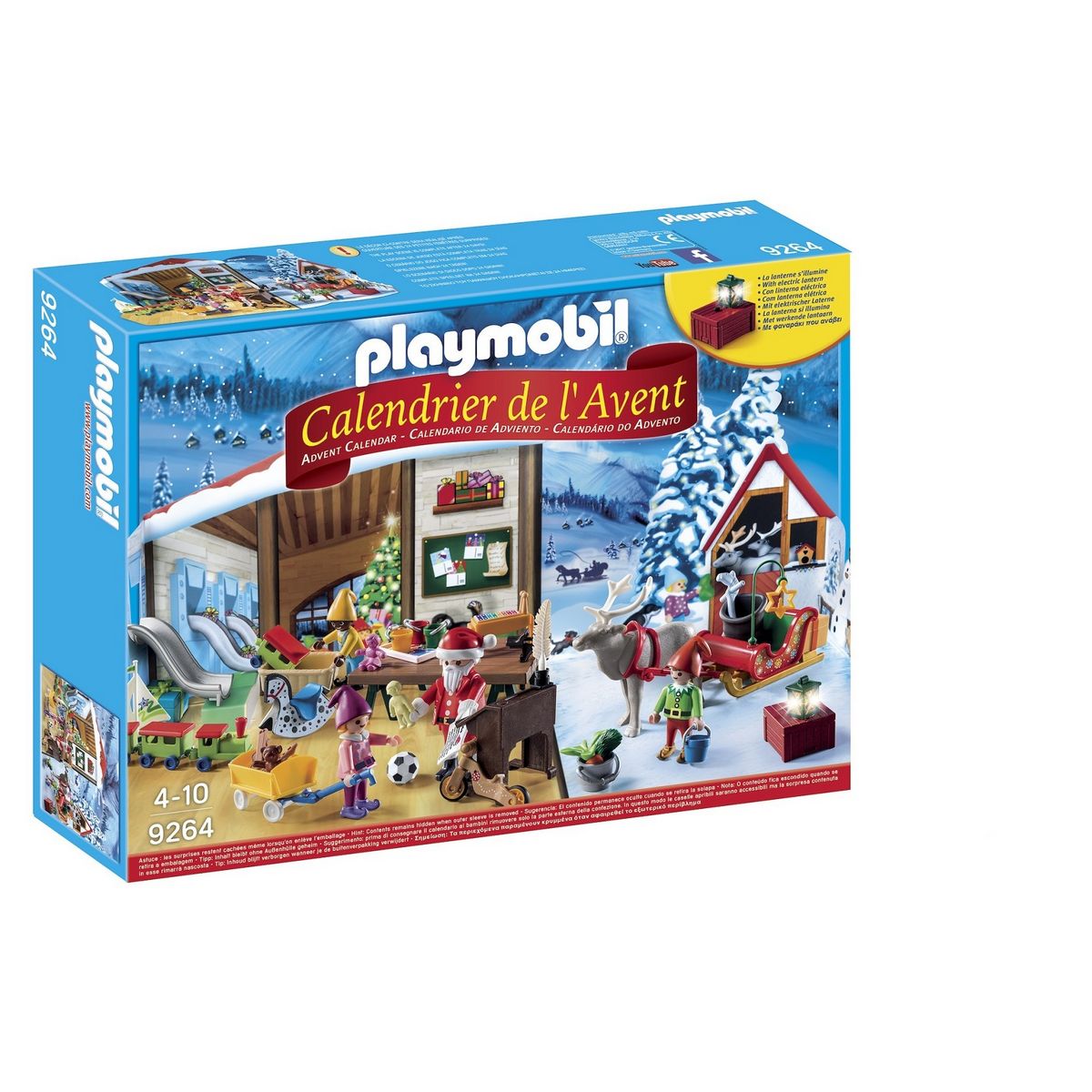 PLAYMOBIL 9264 - Calendrier de l'Avent Père Noël 