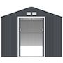 Voir la diapositive 4 : Habitat et Jardin Abri de jardin métal  Vegas - 15 m² - Gris