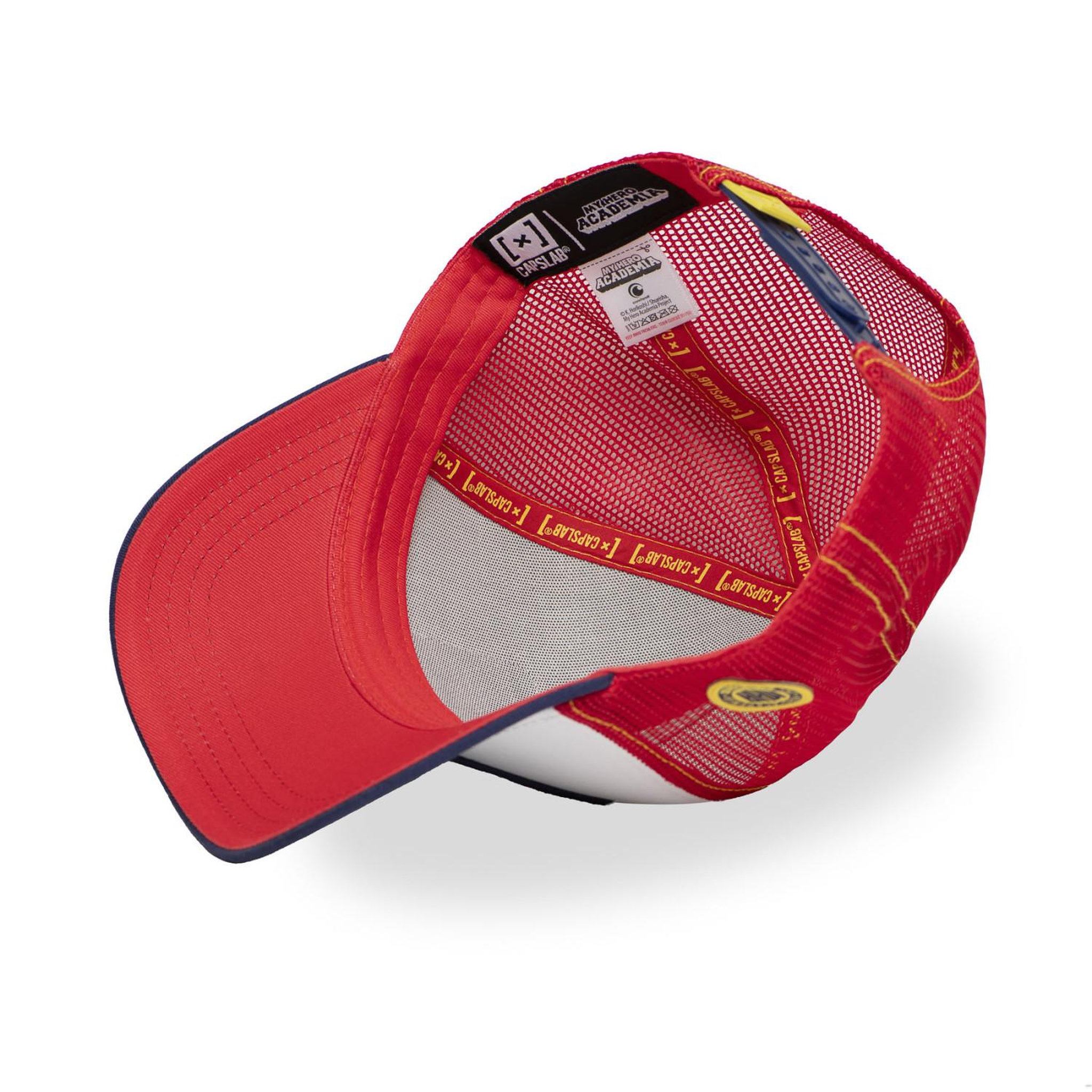 Voir la diapositive 6 : CAPSLAB Casquette trucker avec filet my hero academia all might