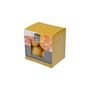 Voir la diapositive 3 : Paris Prix Lot de 4 Bougies Pilier  Essentiel II  6cm Orange Epicée