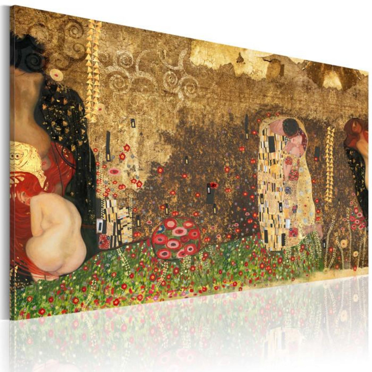 Paris Prix Tableau Imprimé  Gustav Klimt Inspiration