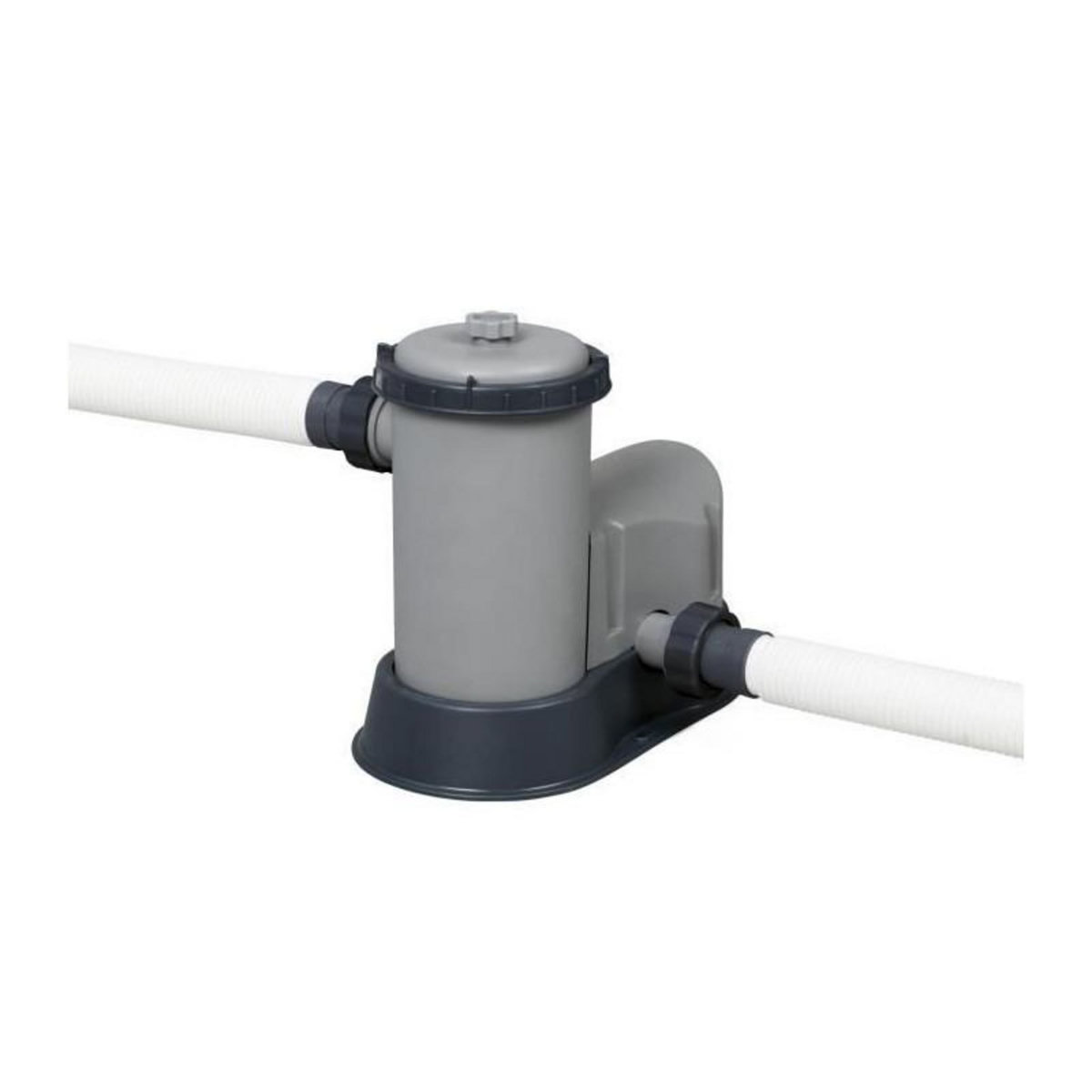 BESTWAY Piscine tubulaire Power Steel SwimVista avec hublots ronde 4,88 x 1,22 m - Bestway