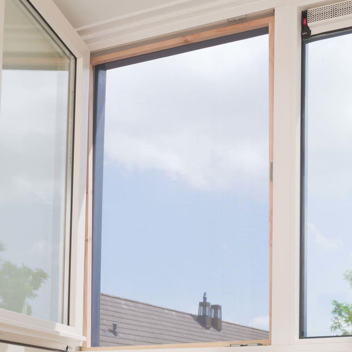 NATURE Nature Moustiquaire 1x3 m Fibre de verre Noir