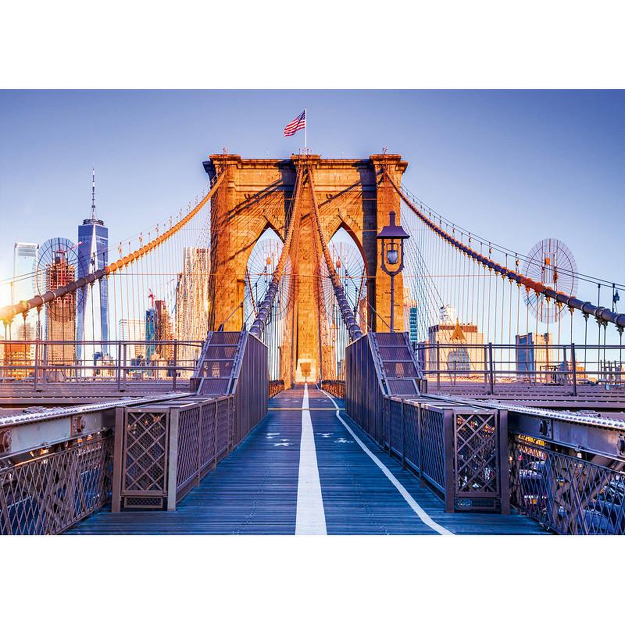 Voir la diapositive 2 : ALIZE Puzzle 1000 pièces Pont de Brooklyn – Paysage urbain de New York – Adulte – Alizé