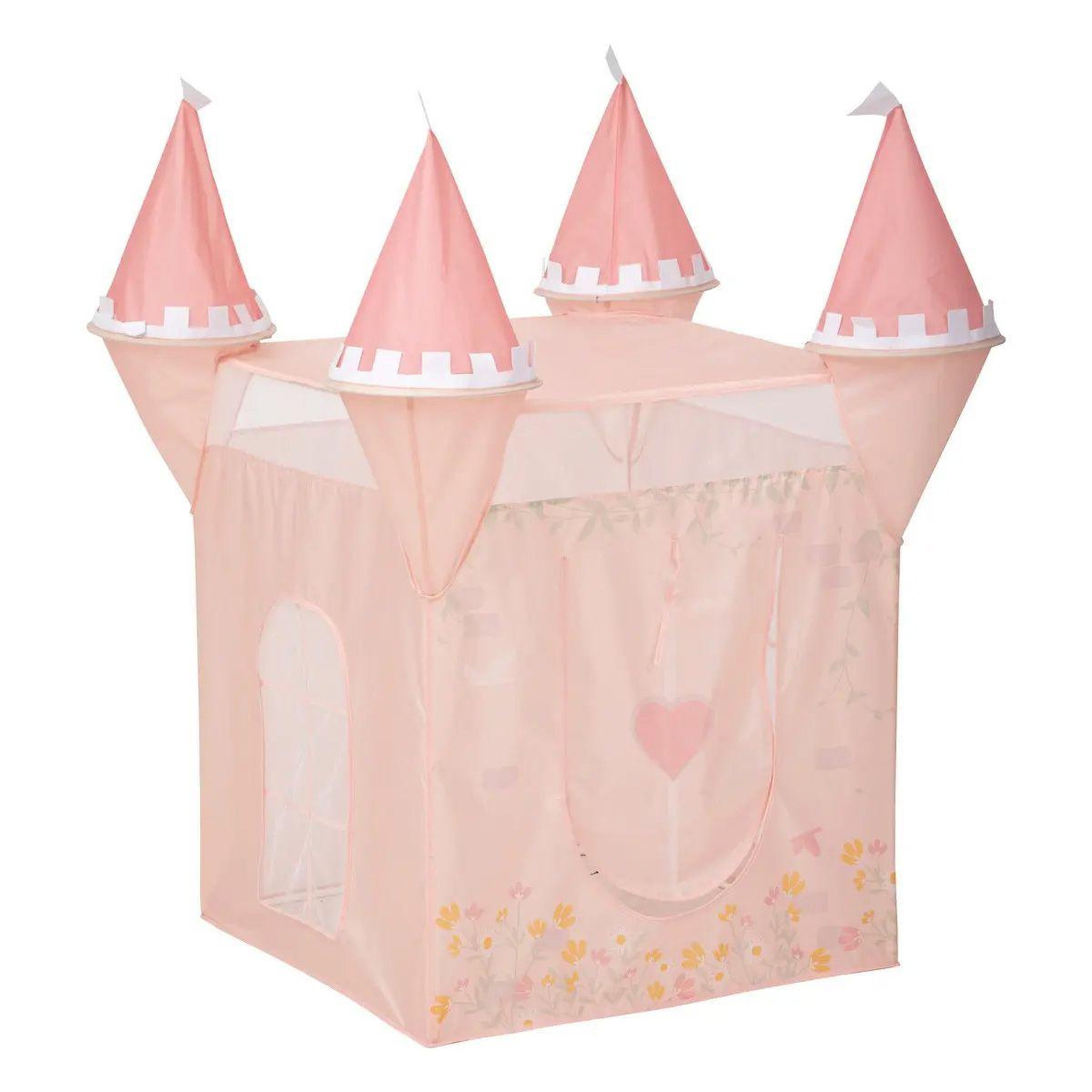 Voir la diapositive 2 : Atmosphera Kids Tente pop up enfant  château princesse  130cm rose