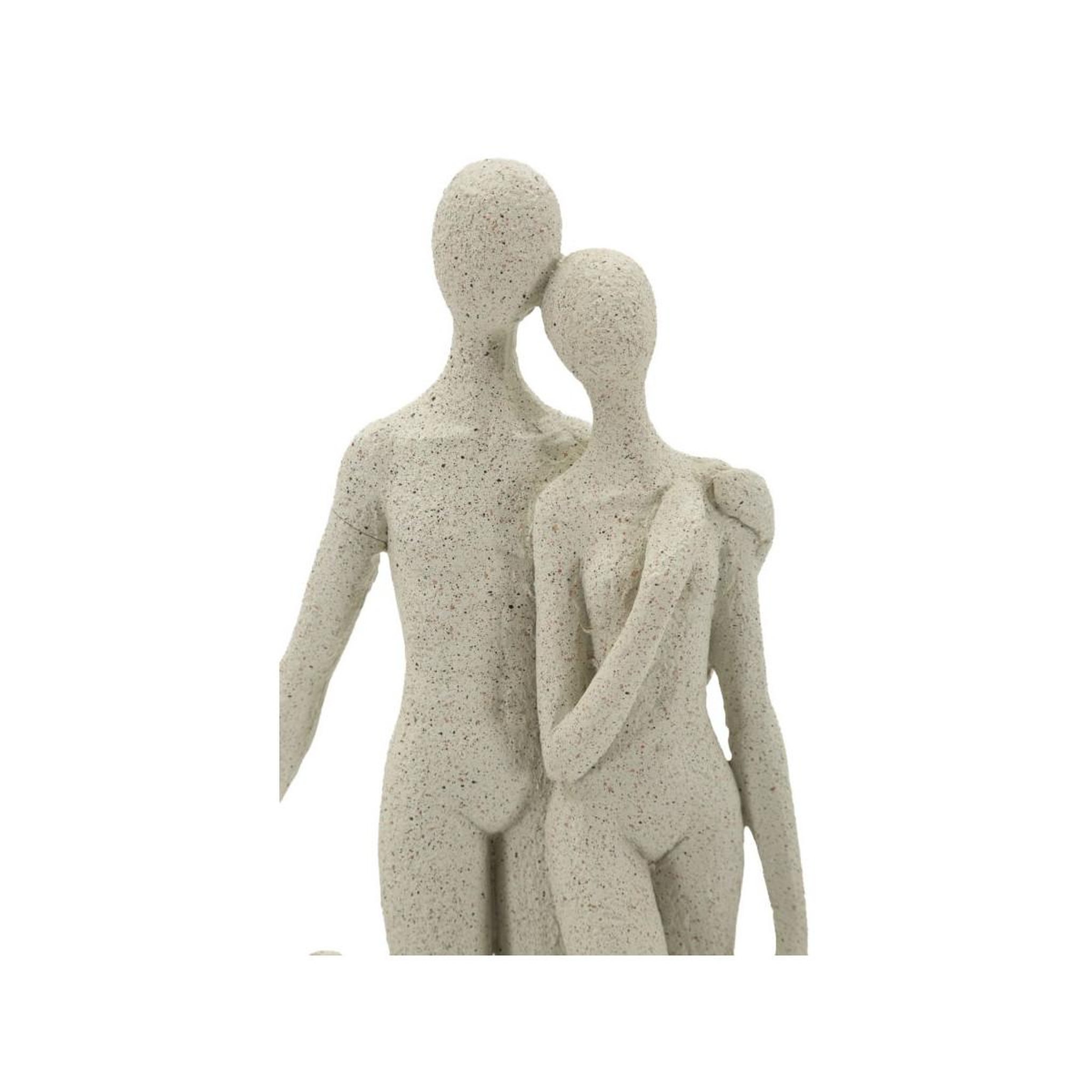 Voir la diapositive 6 : Paris Prix Statuette déco famille  stons  30cm crème