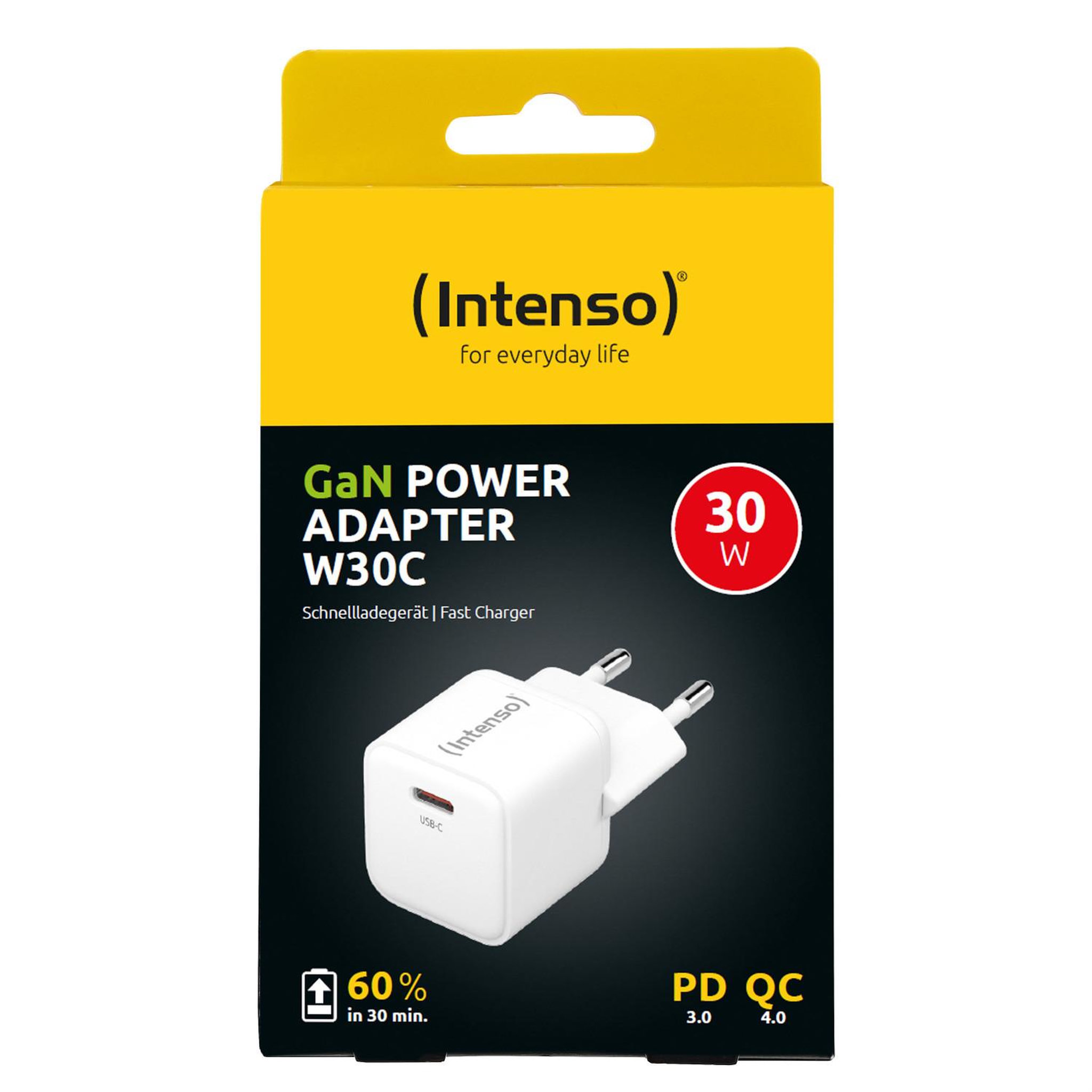 Voir la diapositive 3 : Intenso Intenso power adapter usb-c gan/7803022 universel blanc secteur charge rapide intérieure