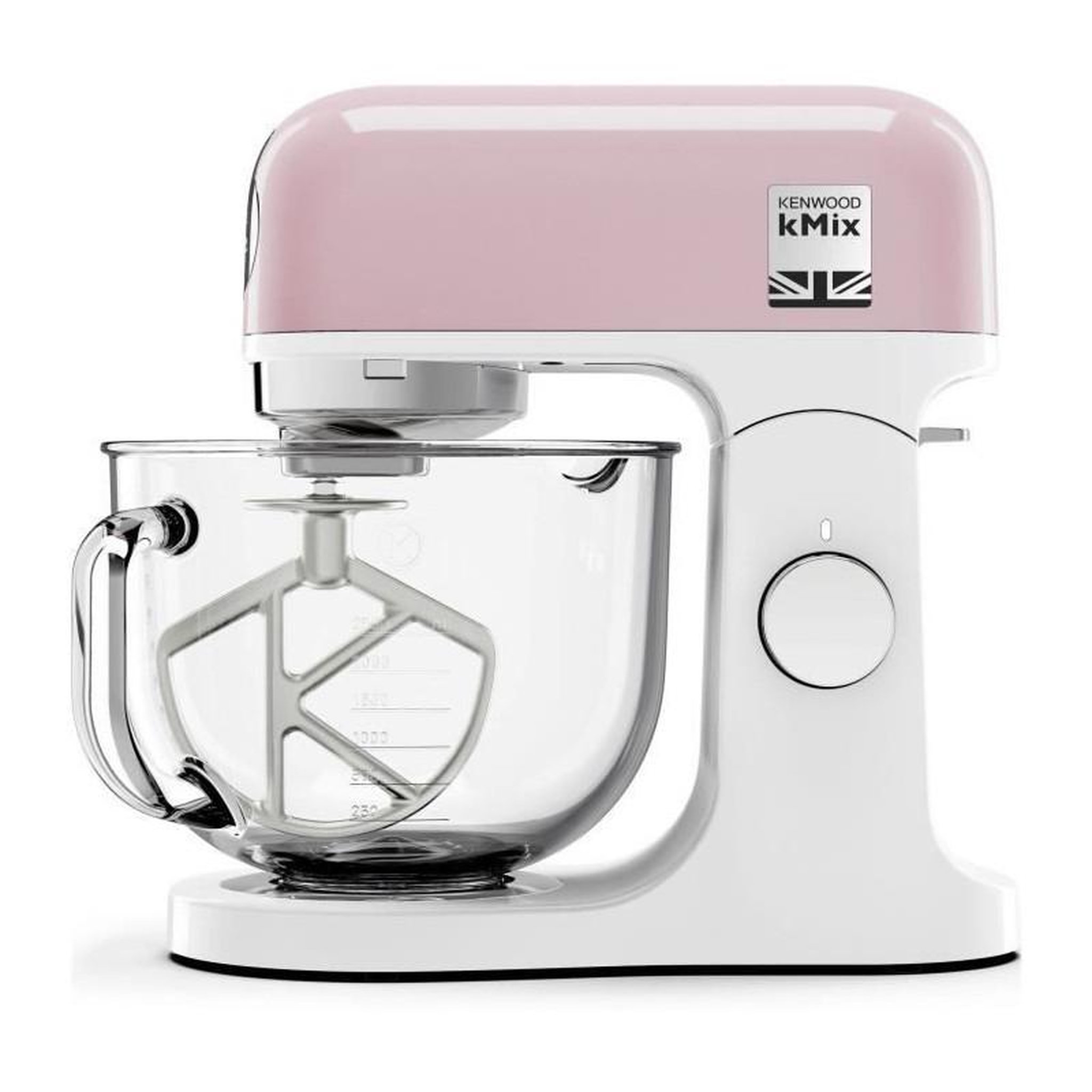 Voir la diapositive 5 : KENWOOD Robot pâtissier multifonction KENWOOD KMX754PP - - Moteur professionnel 1000W - 2 sorties pour accessoires - Bol en verre 5L av