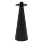 Voir la diapositive 2 : ATMOSPHERA Lot de 2 Bougeoirs en Métal  Automne  24cm Noir
