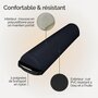 Voir la diapositive 3 : VIVEZEN Coussin de nuque 3/4 rond pour table de massage, rouleau de positionnement - Noir