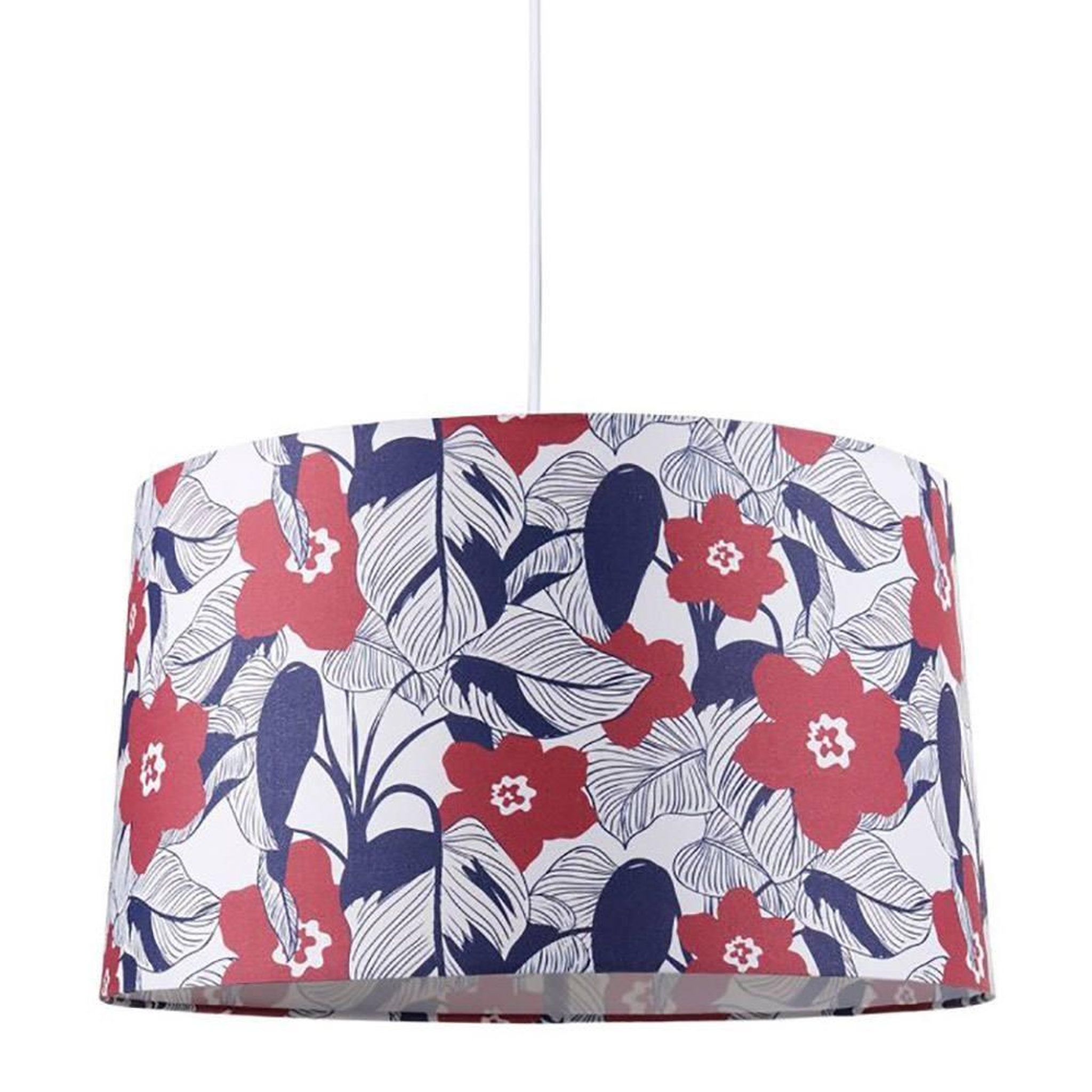 OSTARIA Suspension cylindrique tissu Hippie D40