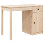 Voir la diapositive 2 : VIDAXL Bureau 100x50x75 cm Bois massif de pin