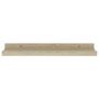 Voir la diapositive 5 : VIDAXL Etageres murales 2 pcs Chene Sonoma 40x9x3 cm