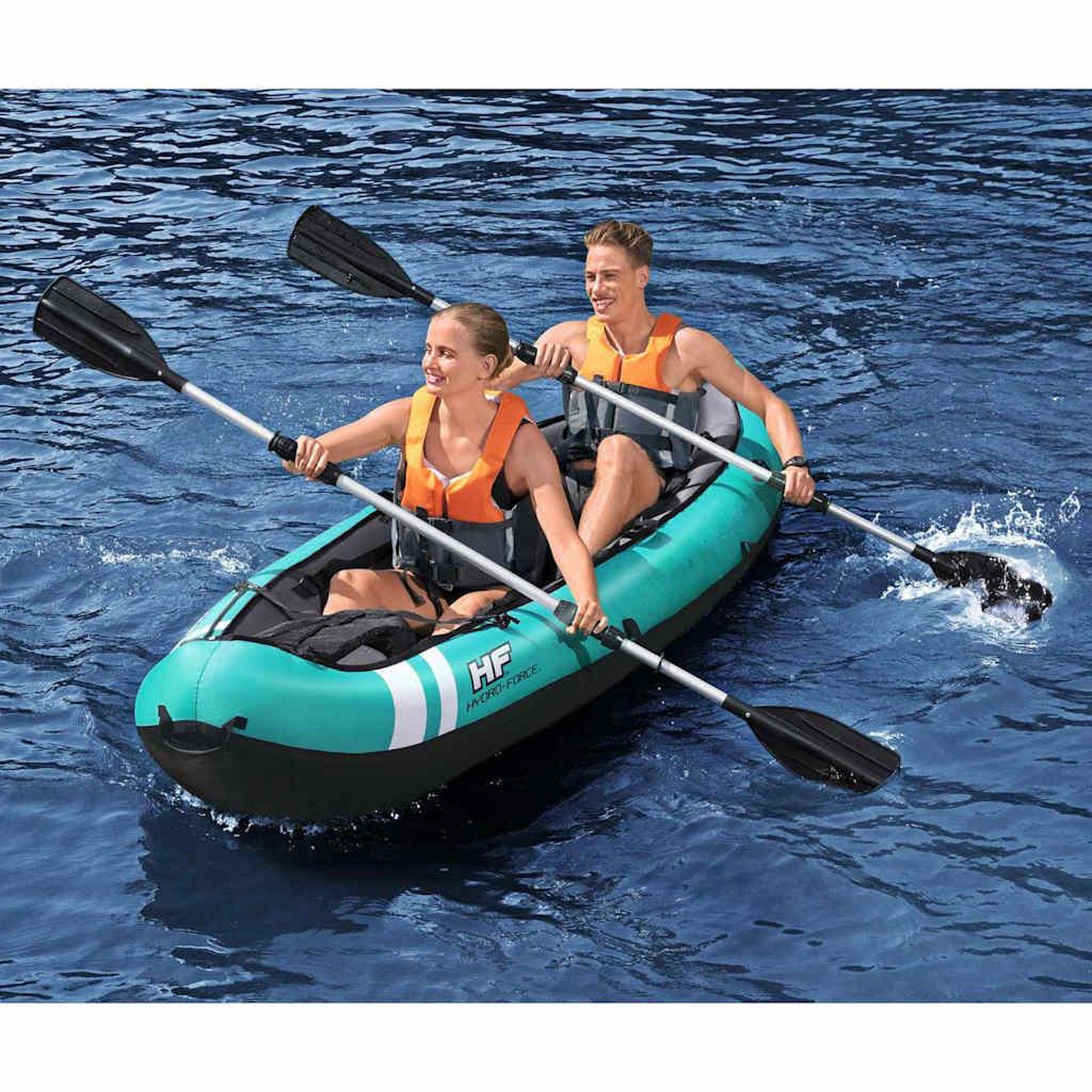 Voir la diapositive 2 : BESTWAY Bestway Kayak gonflable Hydro-Force Ventura X2 330x86 cm