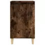 VIDAXL Table de chevet chene fume 40x35x70 cm bois d'ingenierie