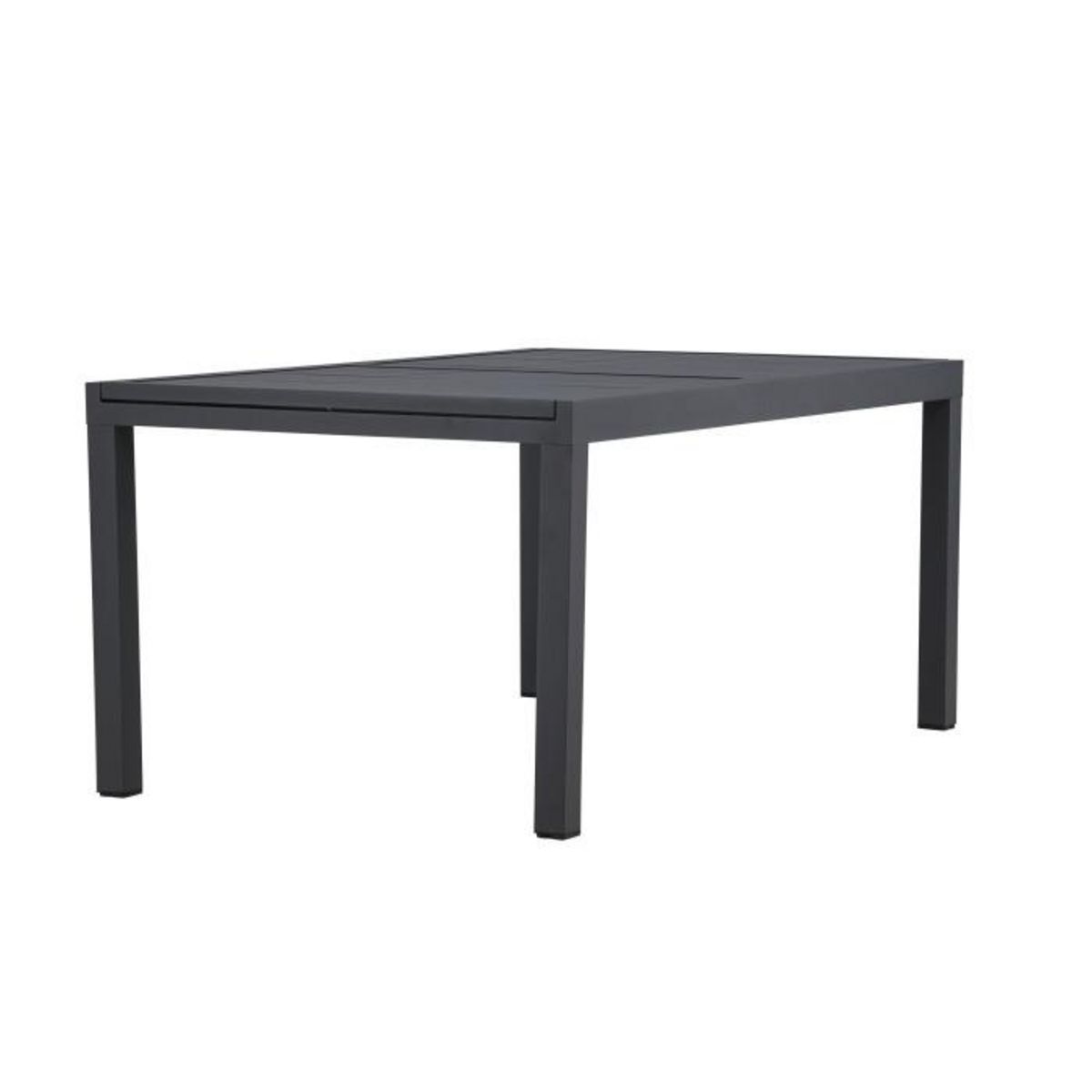 Paris Prix Table de Jardin Extensible  Capo  160-240cm Noir