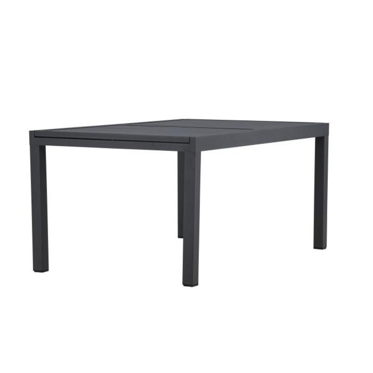 Paris Prix Table de Jardin Extensible  Capo  160-240cm Noir