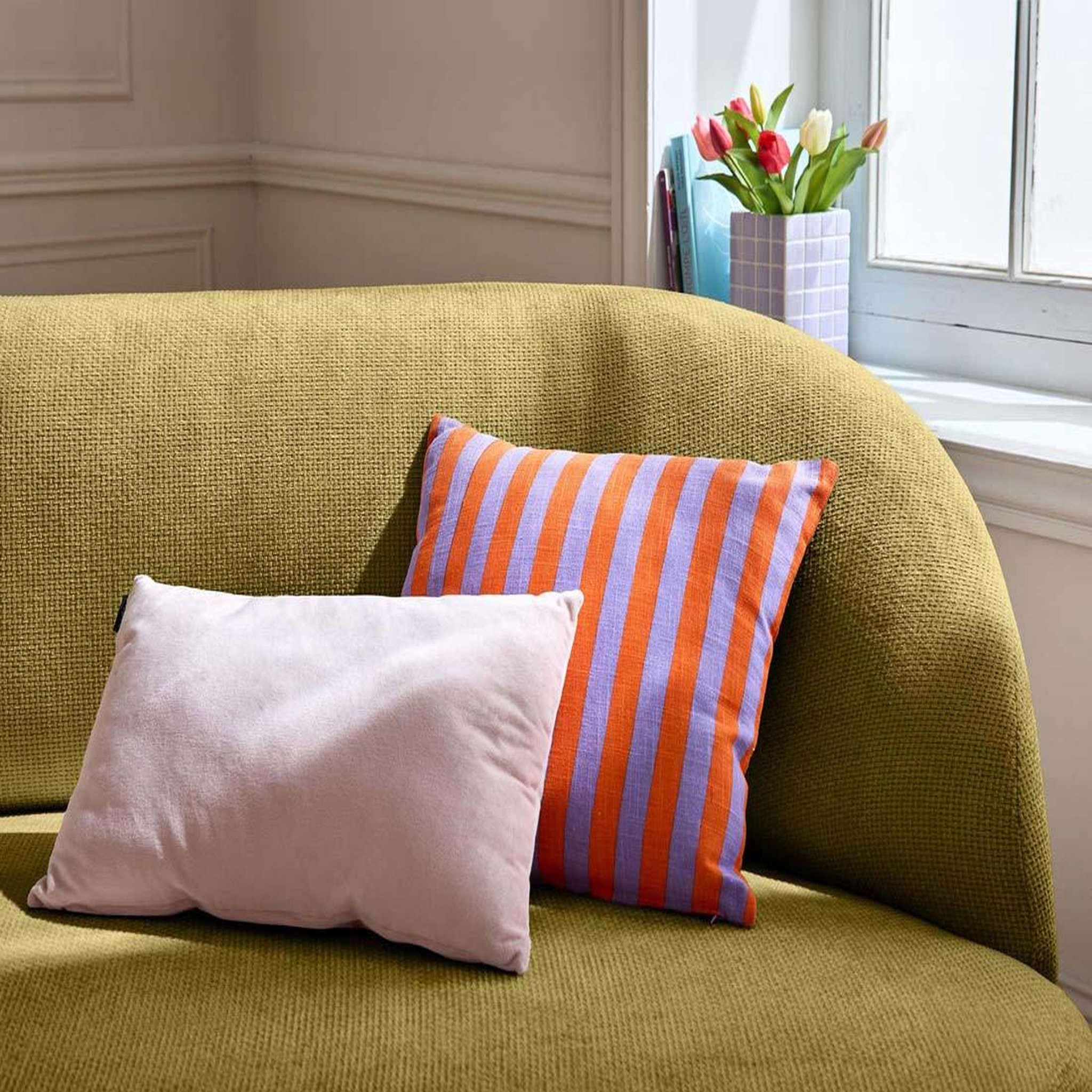 Voir la diapositive 4 : LISA DESIGN Polaris - canapé 3 places - en velours texturé