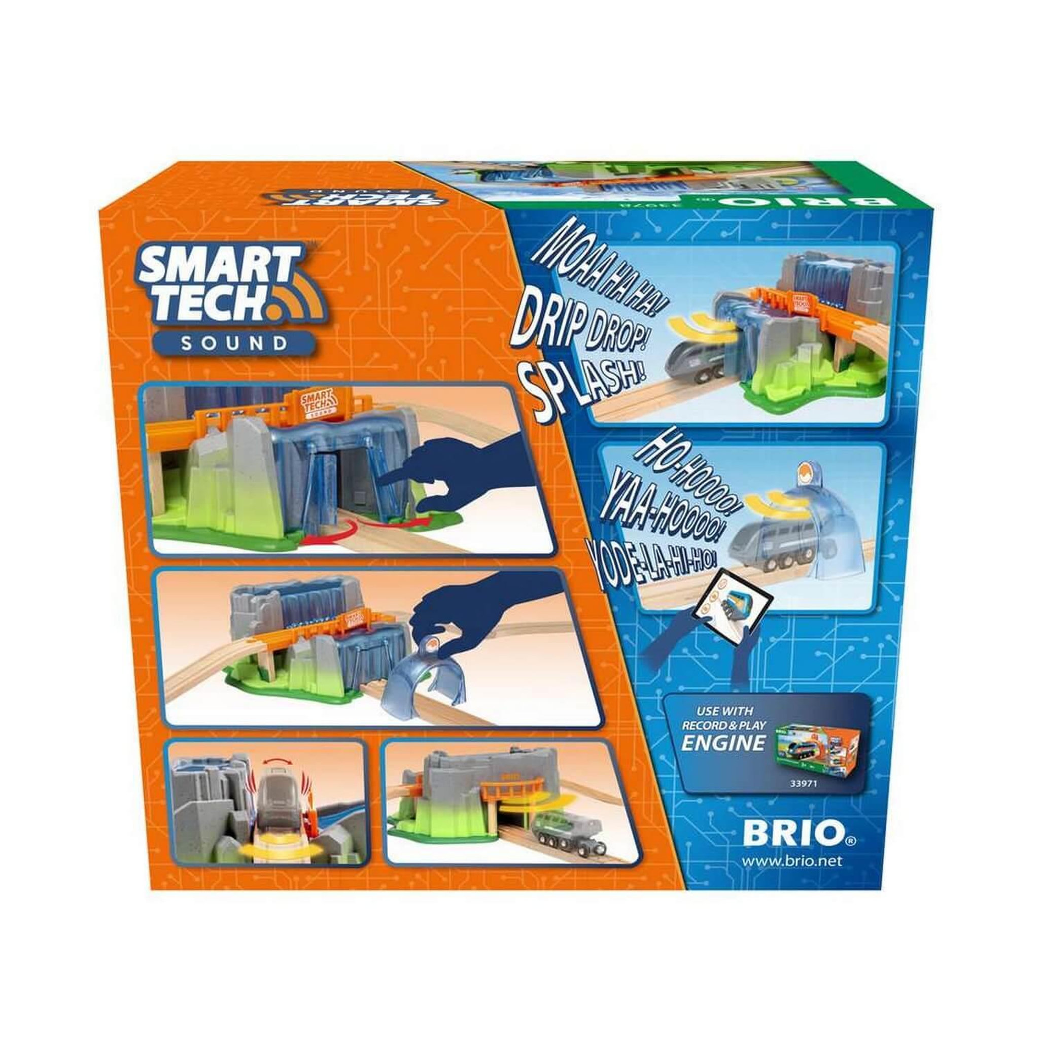 Voir la diapositive 4 : Brio Pont et Tunnel Cascade Smart Tech Sound
