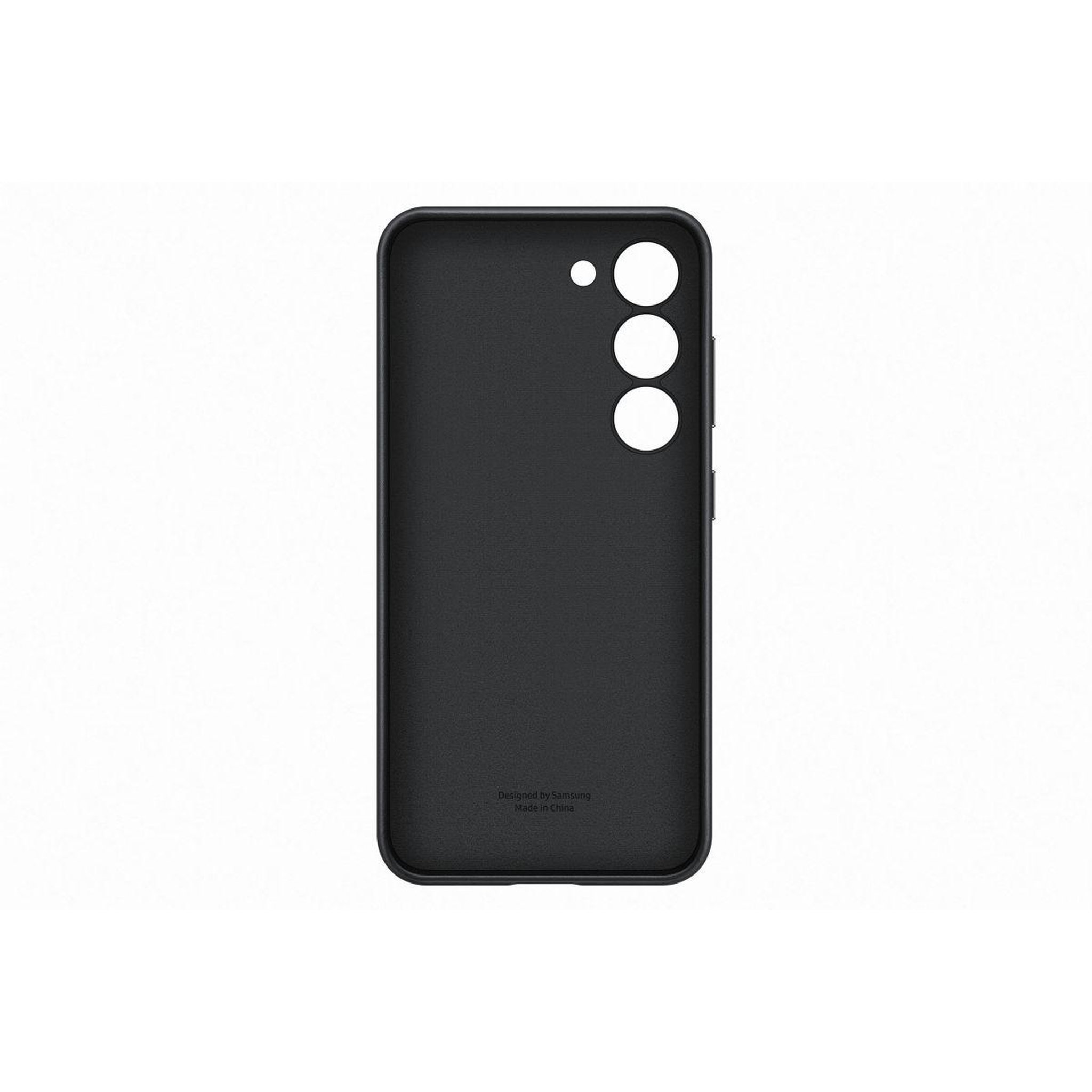 Voir la diapositive 2 : Samsung Étui en cuir noir samsung ef-vs911lbegww pour galaxy s23 sm-s911